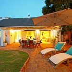 Hout Bay Beach Cottage _16_ medium size_patio dusk